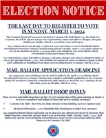 City of Cranston Election Notice